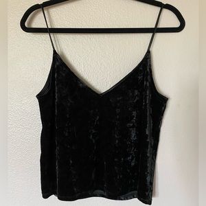 Velvety Black Tank
